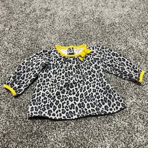 Leopard print top